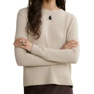 Jenni Kayne Everyday‎ Sweater Oatmeal Size Medium